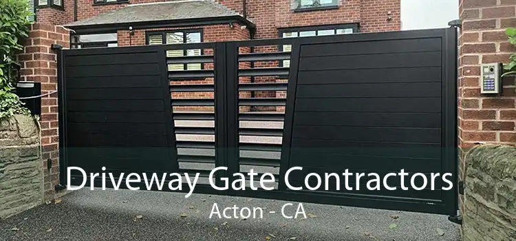 Driveway Gate Contractors Acton - CA