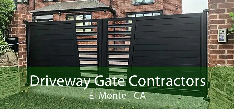 Driveway Gate Contractors El Monte - CA