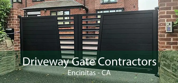 Driveway Gate Contractors Encinitas - CA