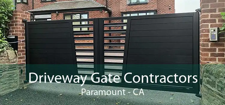 Driveway Gate Contractors Paramount - CA