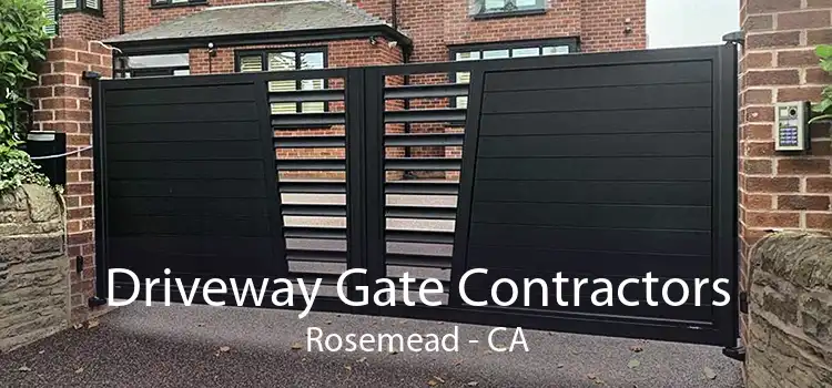 Driveway Gate Contractors Rosemead - CA