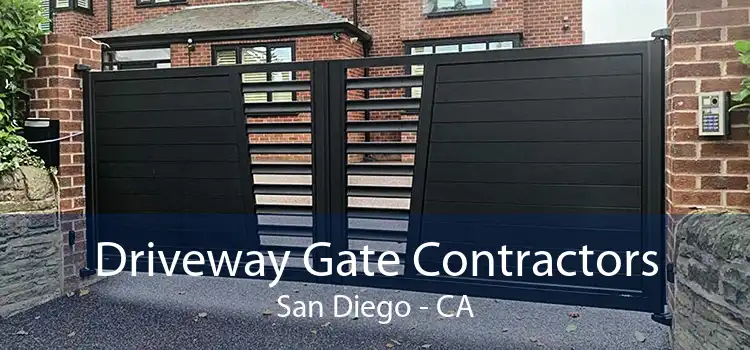 Driveway Gate Contractors San Diego - CA