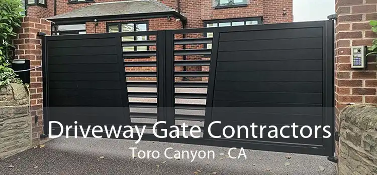 Driveway Gate Contractors Toro Canyon - CA