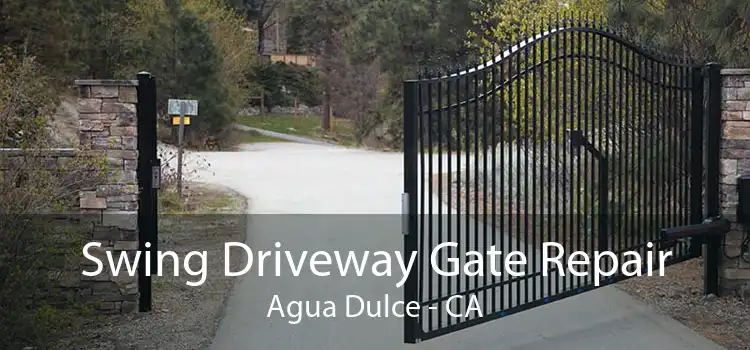 Swing Driveway Gate Repair Agua Dulce - CA